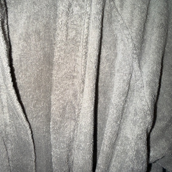 Cozy Gray Women's Robe - Picture 2 of 5